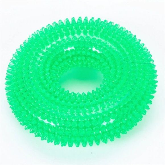 Other - Green Squeaky Ring Toy/  Pet Teeth Cleaning